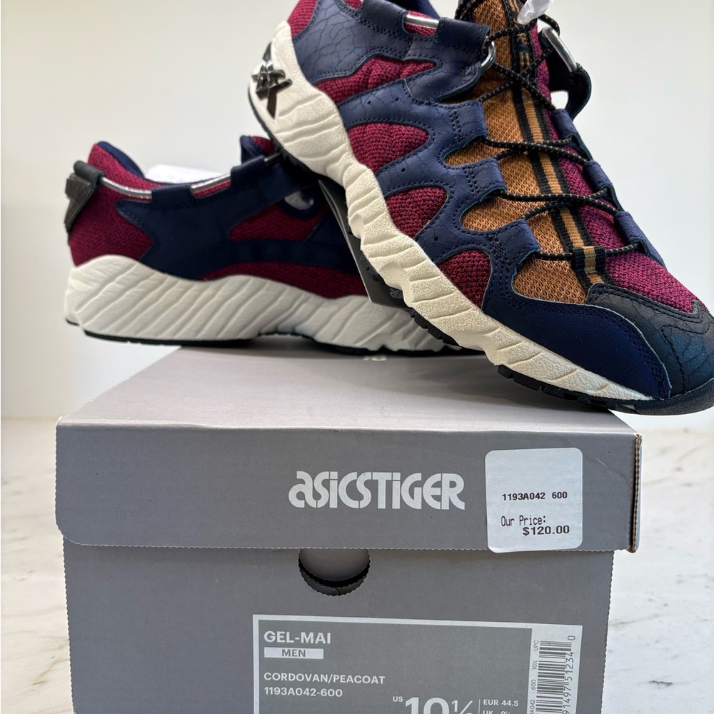 ASICS Tiger Gel-Mai Men's Sneakers - Cordovan and Navy